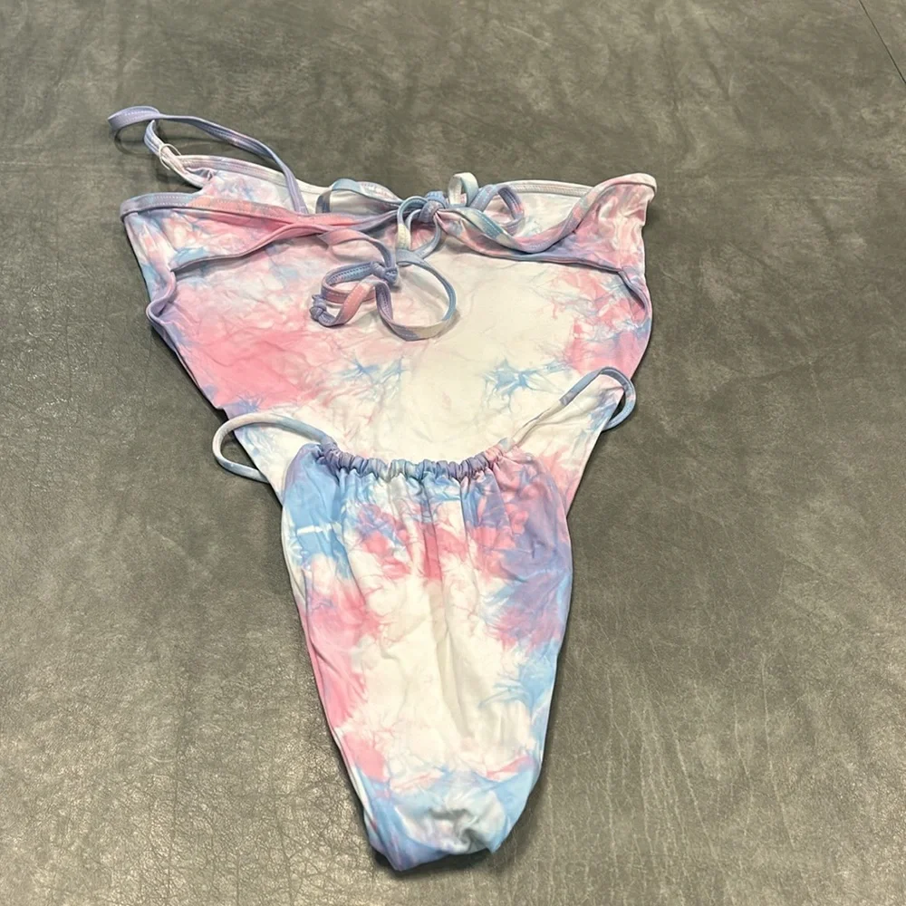 Frankies Bikini tie-dye One Piece Swimsuit